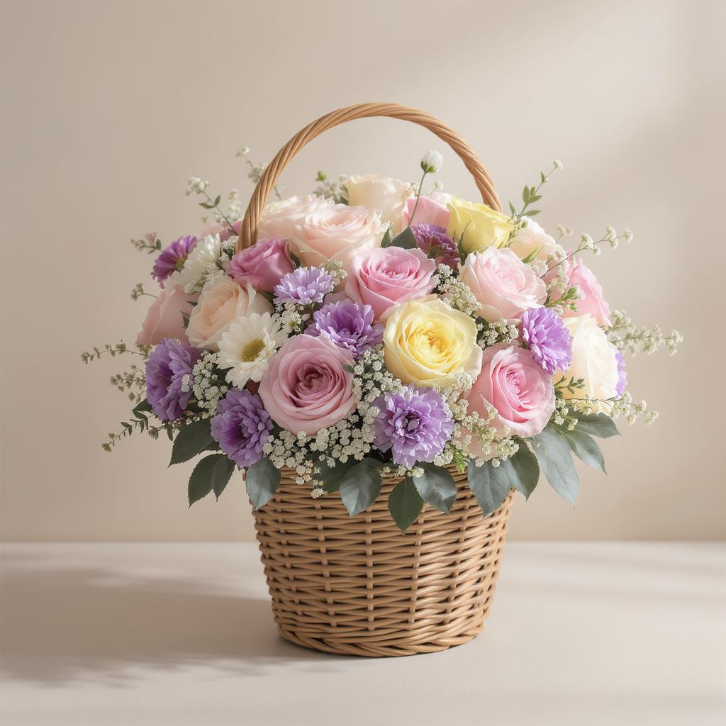 The Law of Intimacy – Pastel Garden Basket