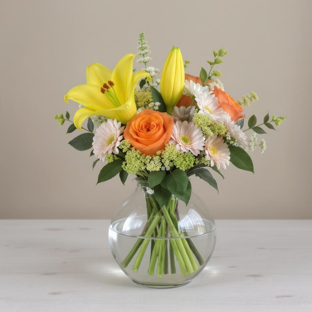 Sunshine Delight – Bright Floral Arrangement